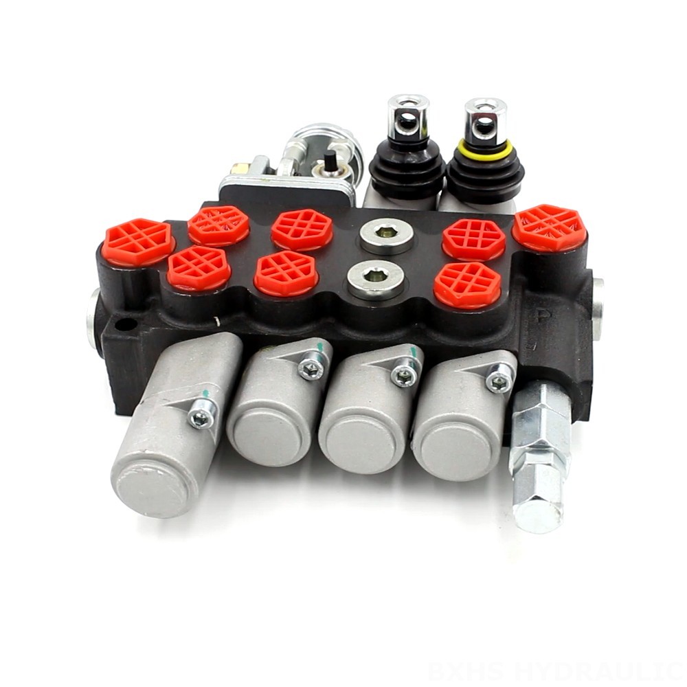 P40 Manual and Joystick 4 Spool Monoblock Directional Valve | Global Manufacturer image